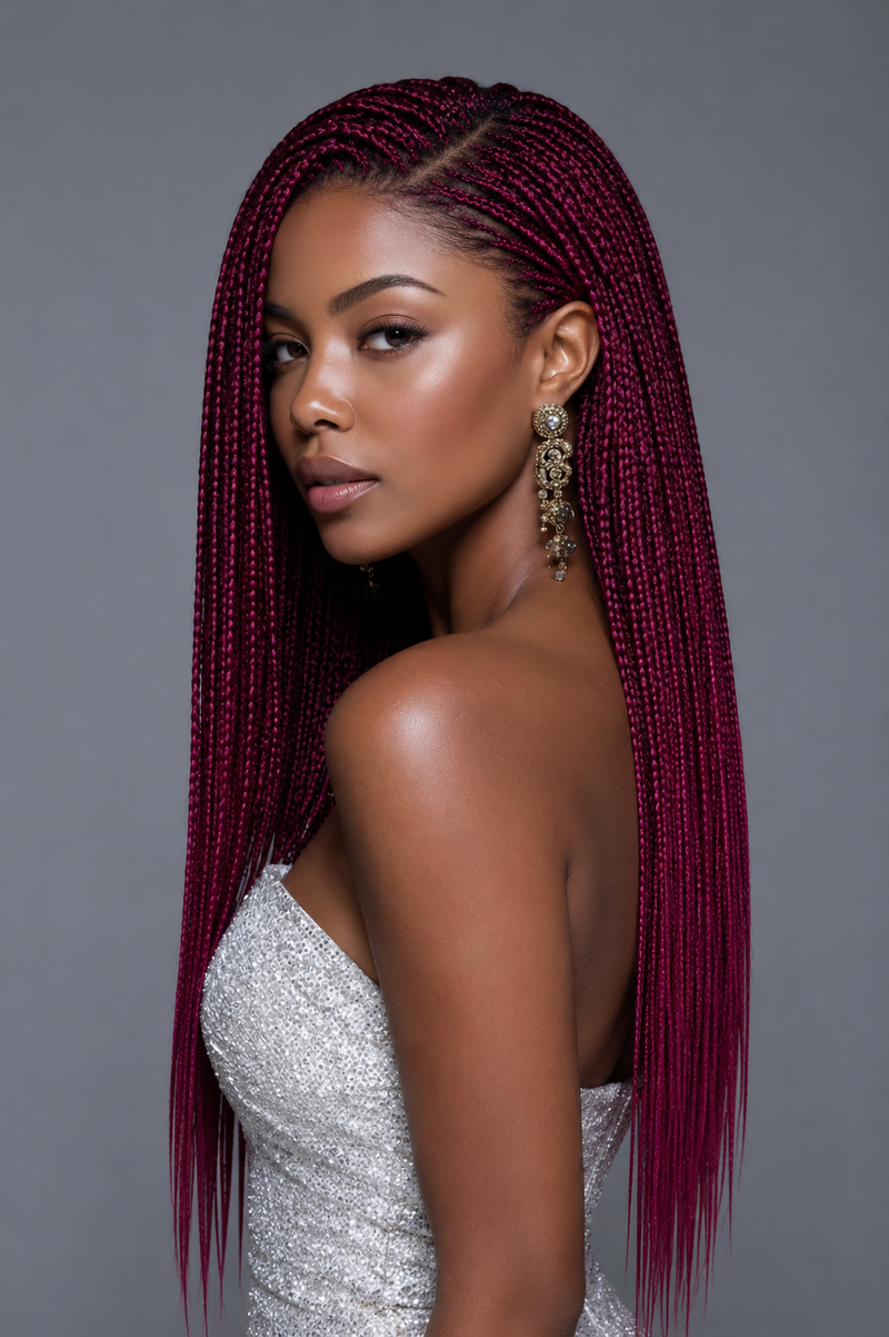 3x52" - #BURGUNDY