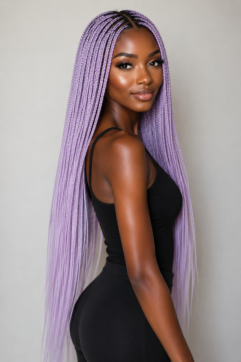 3x52" - #SMOKEY LILAC